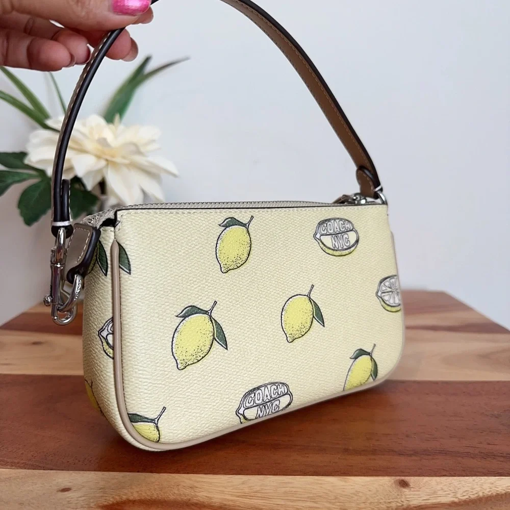 NWT Coach Nolita 19 With Lemon Print - Picture 3 of 8